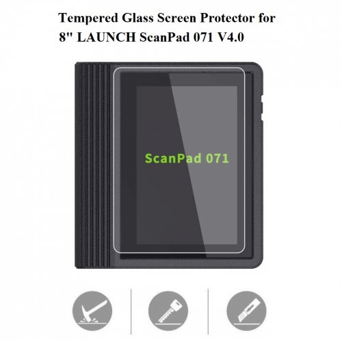 Tempered Glass Screen Protector for LAUNCH ScanPad 071 V4.0